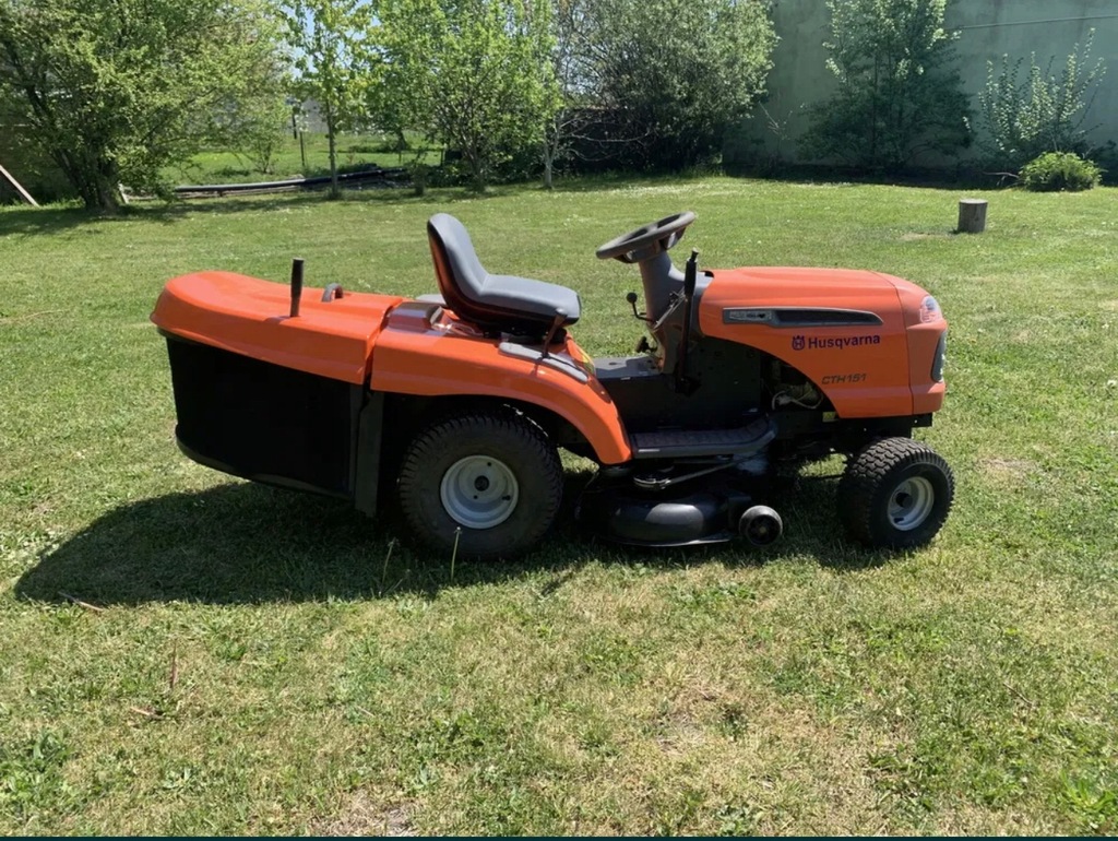 Traktorek HUSQVARNA CTH 151 15 kM kohler 12174597032 oficjalne