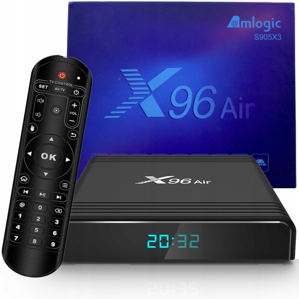 SMART TV BOX X96 AIR 4/64 GB NETFLIX Android 9 4K 10220483827
