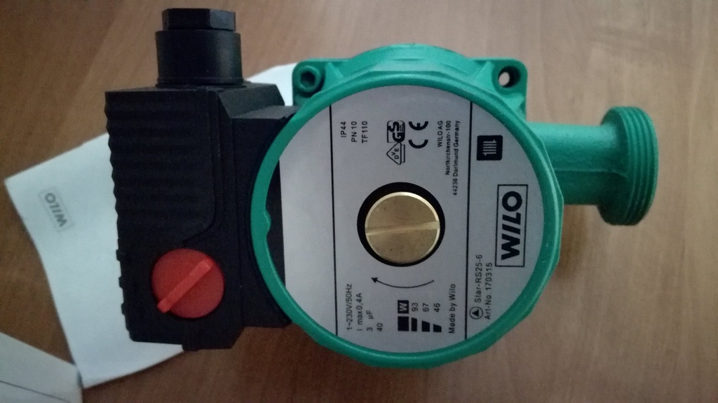 Pompa Wilo Star RS 25/6 180 - 7399139942 - oficjalne archiwum Allegro