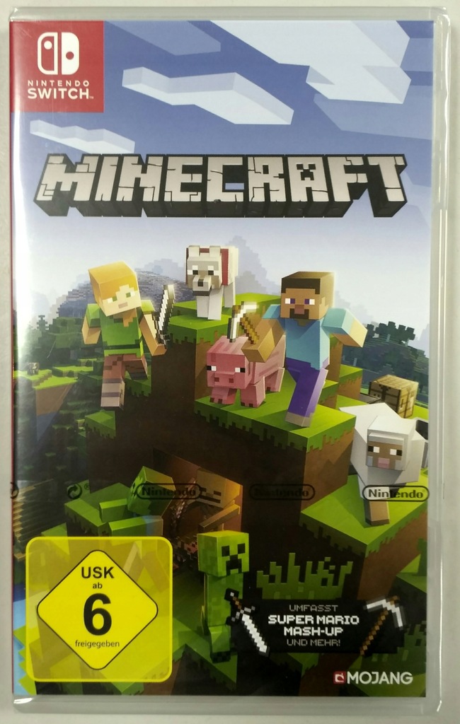 MINECRAFT / GRA NINTENDO SWITCH / PL / NOWA 7701575832