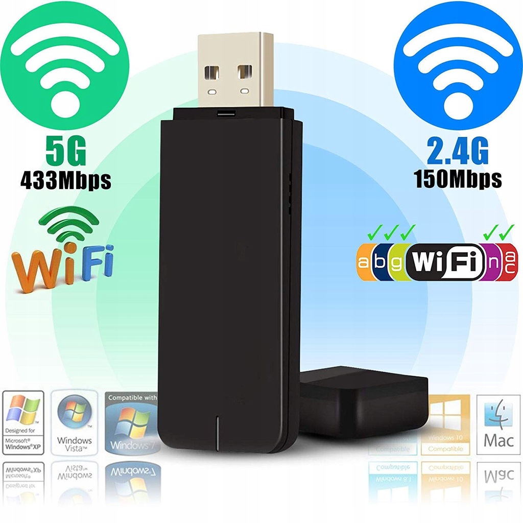 KARTA WIFI USB Adapter ehub4you 5G 2.4G 7711971171