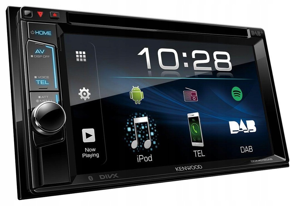 RADIO KENWOOD DDX4018DAB DVD BLUETOOTH USB PL MENU 7751615316