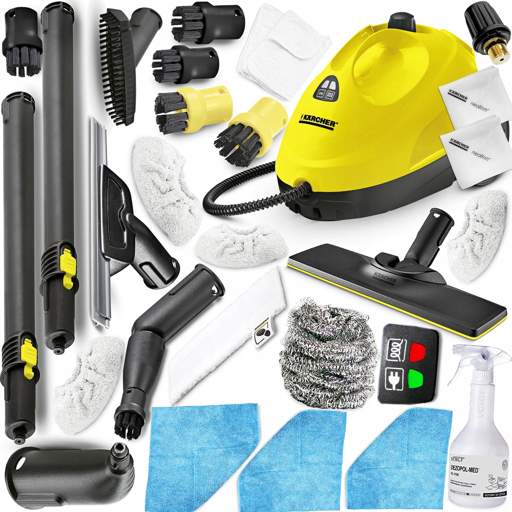 PAROWNICA KARCHER SC2 MYJKA MOP PAROWY ZESTAW XXL