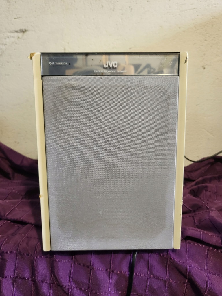 Subwoofer aktywny JVC SPPW1000 13422439007 oficjalne archiwum Allegro