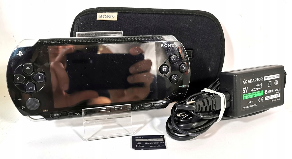 Konsola Sony PSP Fat (Classic) PSP1004 FAT BLACK 12464171813