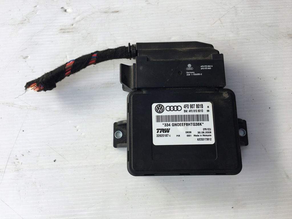 AUDI A6 C6 moduł HAMULCA ELEKTRYCZNEGO ręcznego 8631849961