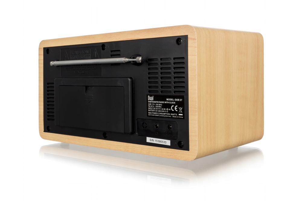 Nowoczesne radio cyfrowe Dual DAB 27 DAB+ FM RETRO 7981124220