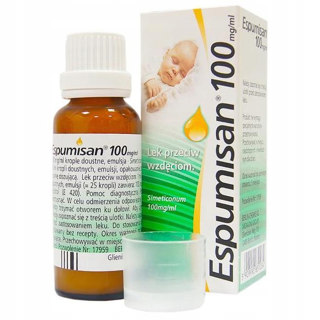 Espumisan krople dla dzieci 100mg/ml wzdęcia 30ml 12028989136