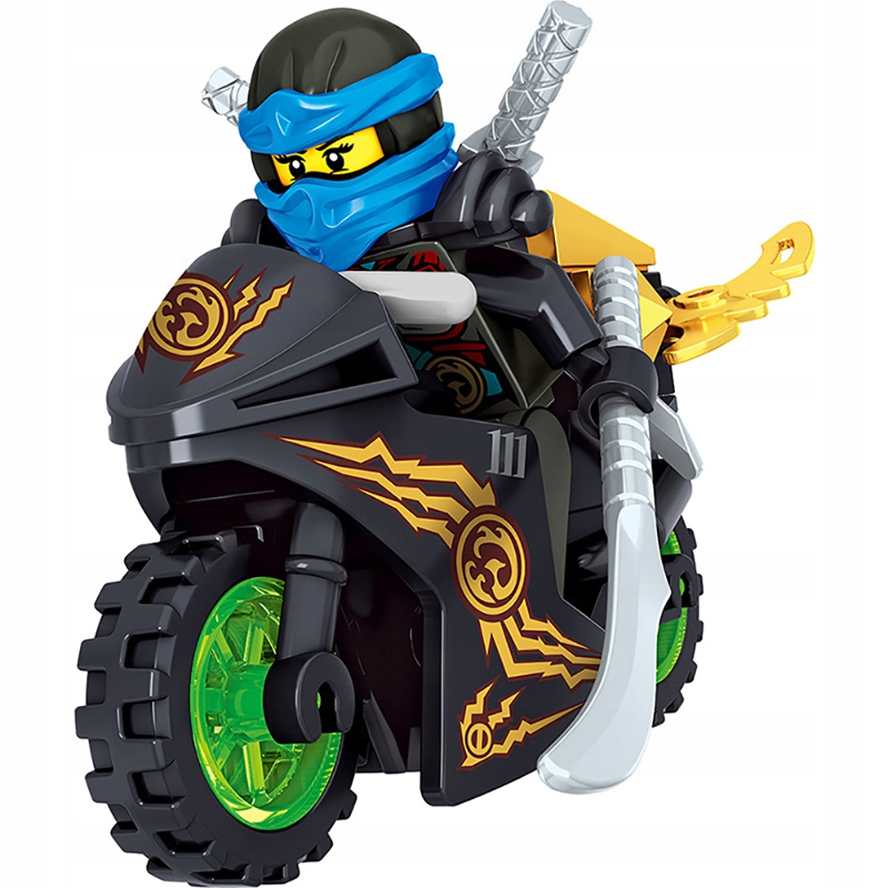 Ninjago Motorcycle Minifigures Blocks Zabawka n 10164962185