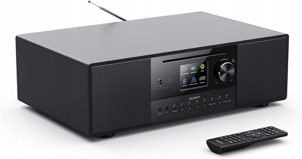 Majority Quadriga radio sieciowe internetowe DAB+ FM WIFI Bluetooth