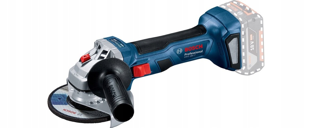 Bosch GWS 18V-LI/18-125 V-LI - 12836466519 - oficjalne archiwum Allegro