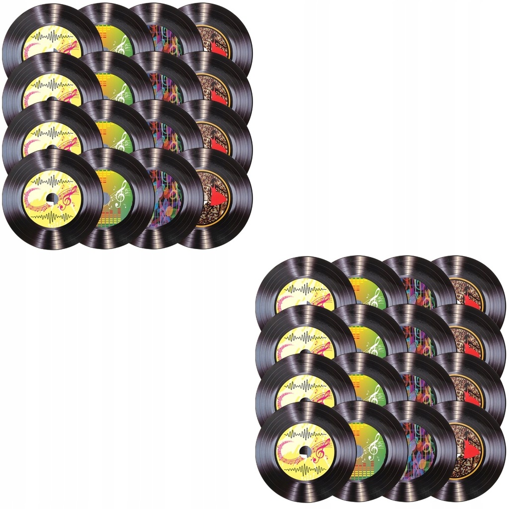 32 pcs Vinyl Records Decor Records For Wall 13429331982 oficjalne