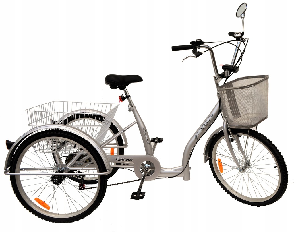 ROWER TRÓJKOŁOWY REHTIME ELEKTRYCZNY 250W OBNIŻONY 8363432733