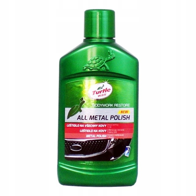 TURTLE WAX METAL POLISH DO CHROMU ALUMINIUM 300 ML 12233973613 oficjalne archiwum Allegro