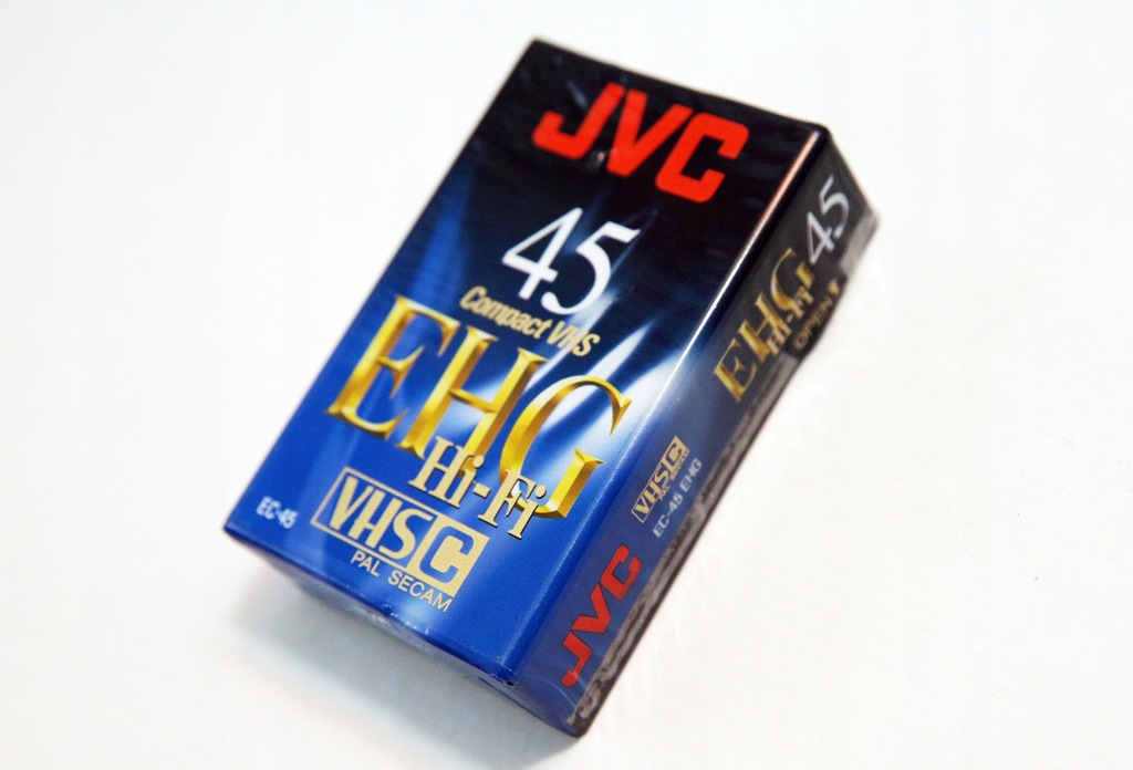 JVC EHG HiFi 45 *VHSC* NOWA FOLIA Unikat JAPAN ! 13135550698