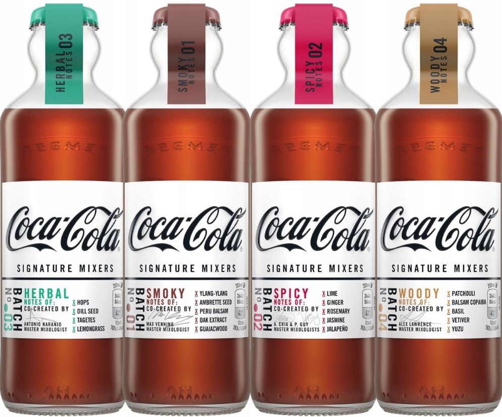 Coca Cola Signature Mixers ZESTAW COLI Do Drinków 8755669490