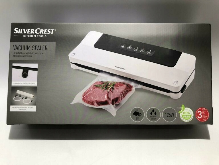 ZGRZEWARKA PRÓŻNIOWA SILVERCREST VACUUM SEALER 11179500143
