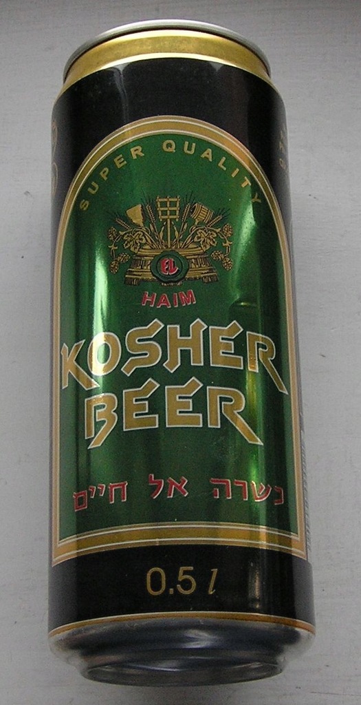 PUSZKA PIWO KOSZERNE KOSHER BEER KRAKÓW 1998 7879592716 oficjalne
