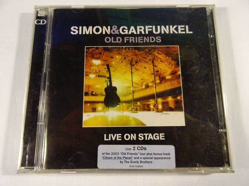 Simon Garfunkel Old Friends Live On Stage 2CD 12814299012