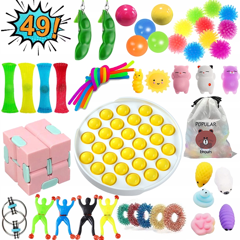 Fidget Toys 49Pack,pop it fidget toy target 10817159144 oficjalne