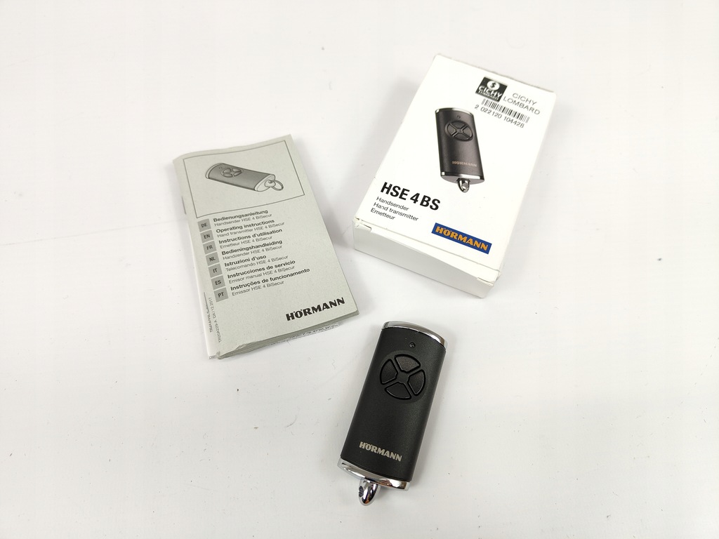 Pilot Hormann HSE4 868-BS 868,3 MHz - 13178698958 - oficjalne archiwum