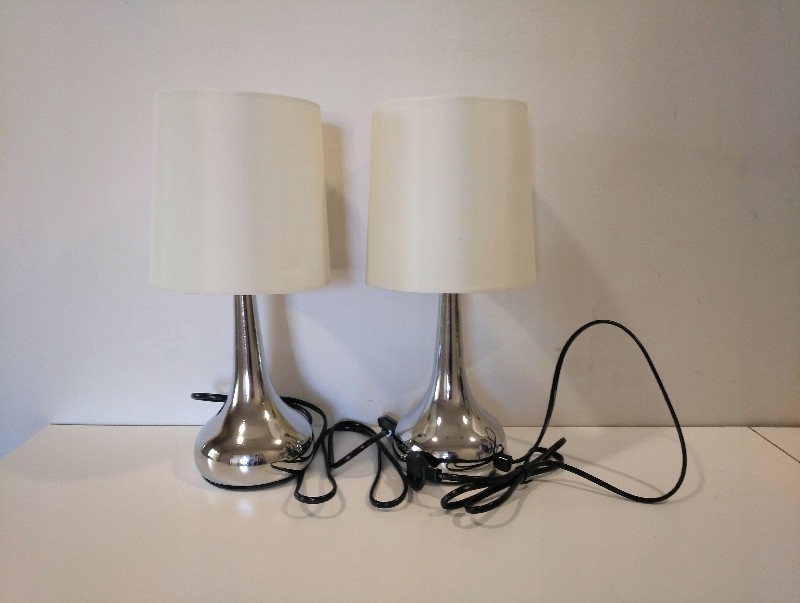 LAMPKI NOCNE MINISUN DOTYKOWE E14 CHROM 2 SZT 7927710314