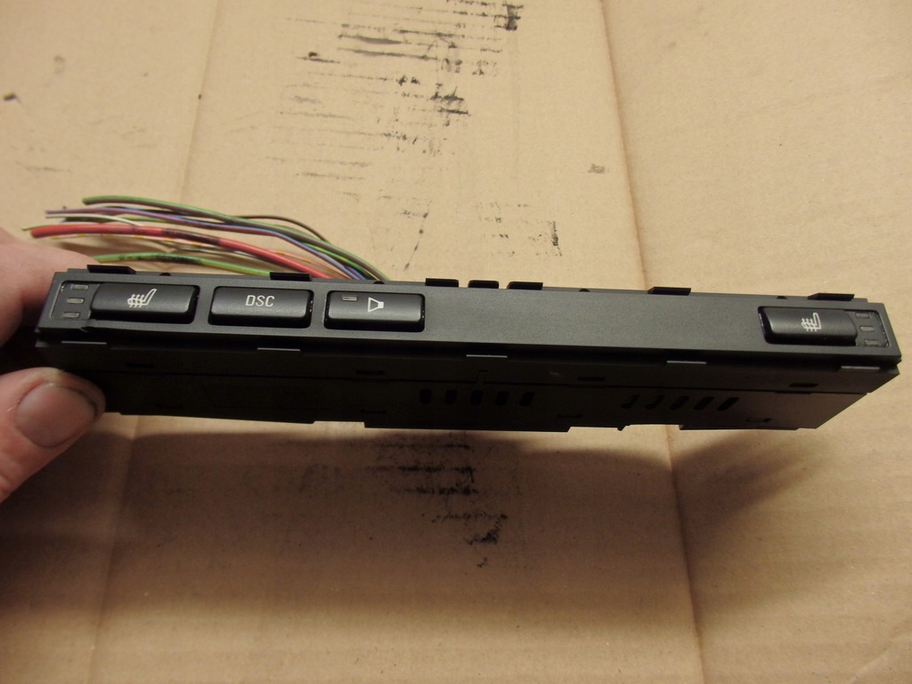 BMW E46 PANEL PODGRZEWANYCH FOTELI DSC HARMANA 8761804560 oficjalne