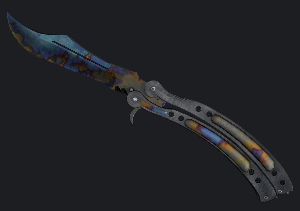 BUTTERFLY KNIFE CASE HARDENED SKIN CS GO 7839340452 oficjalne