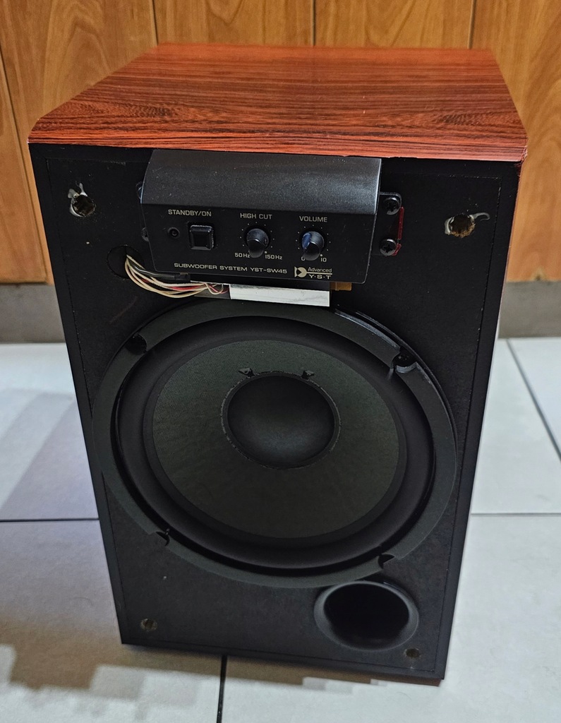 Subwoofer YAMAHA YSTSW45 20 cm Świetny bass 14699969189