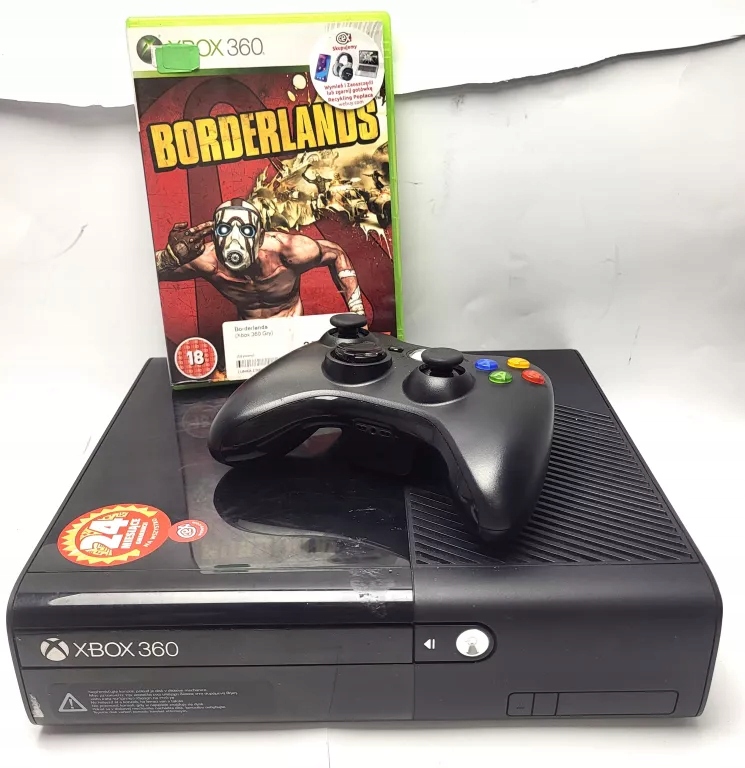 KONSOLA XBOX 360 E MODEL 1538 / PAD / GRA 12653957957 oficjalne
