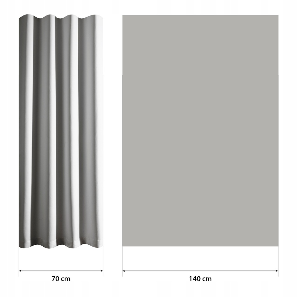 ZASŁONY zaciemniające DO SALONU musztardowe kółka 8461454568