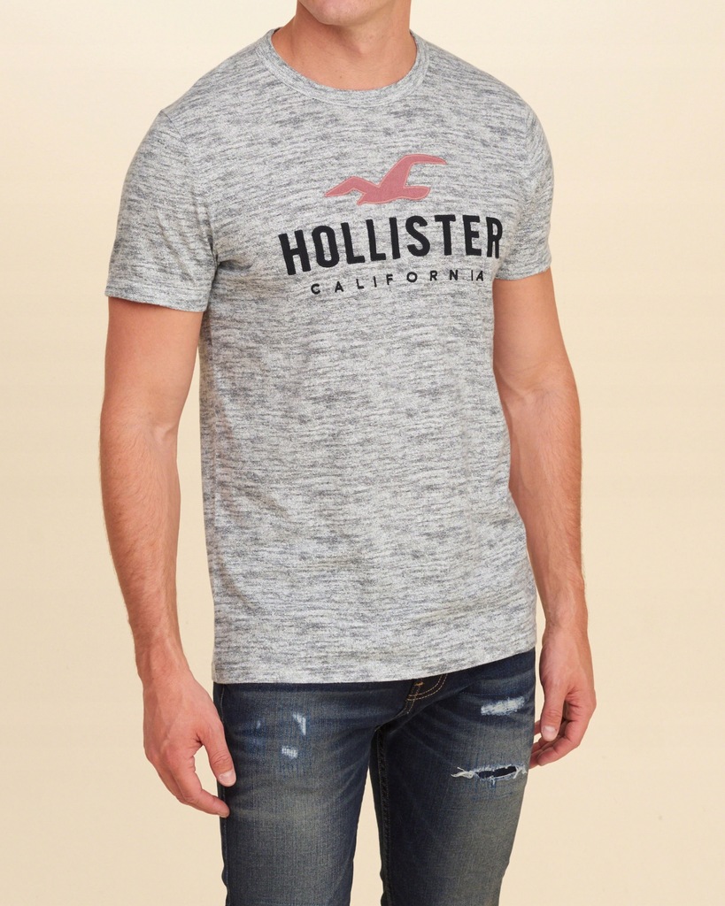 HOLLISTER by Abercrombie Tshirt Koszulka USA M 7644375026