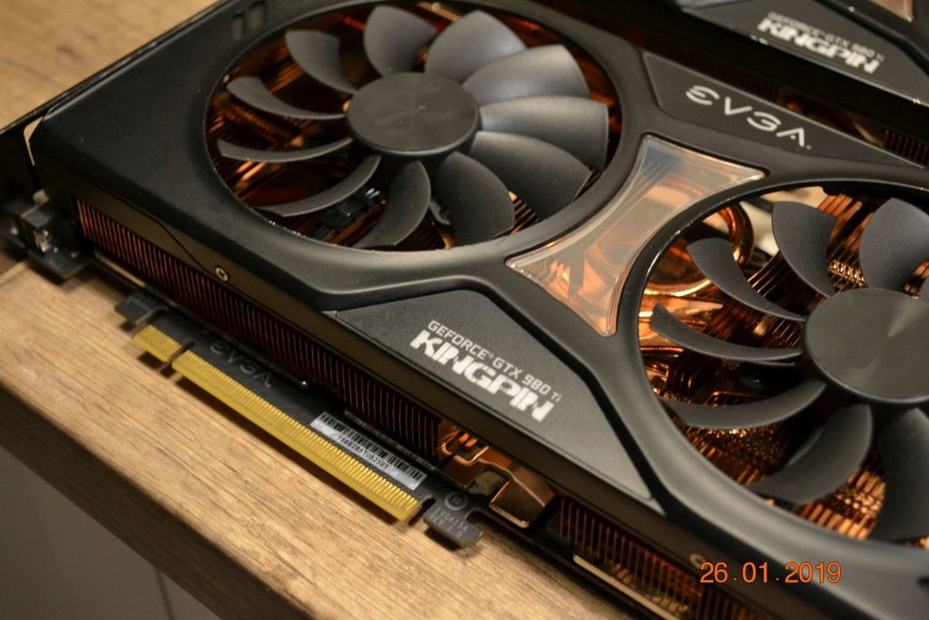 2 X GTX 980Ti EVGA KINGPIN SLI nvidia GEFORCE 6GB