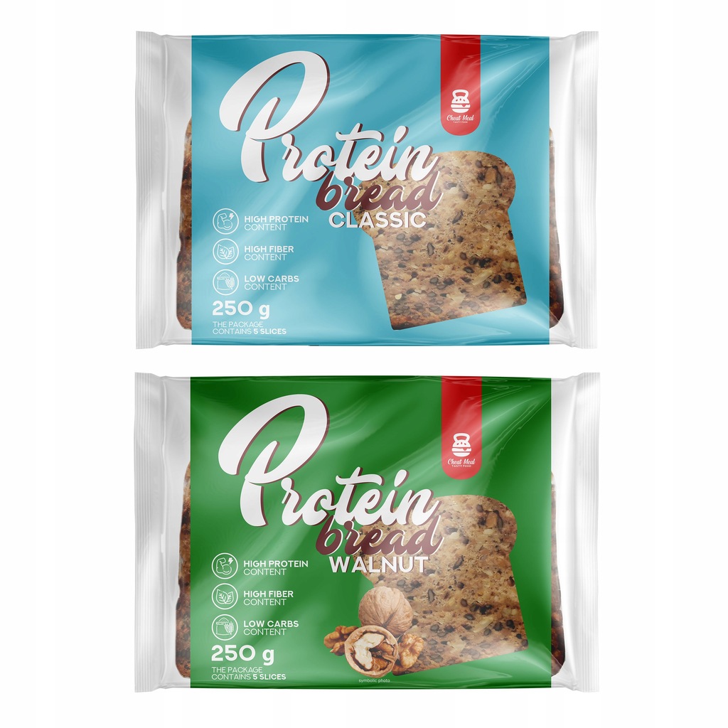 CHEAT MEAL PROTEIN BREAD CHLEB BIAŁKOWY 2x 250g 9688525378