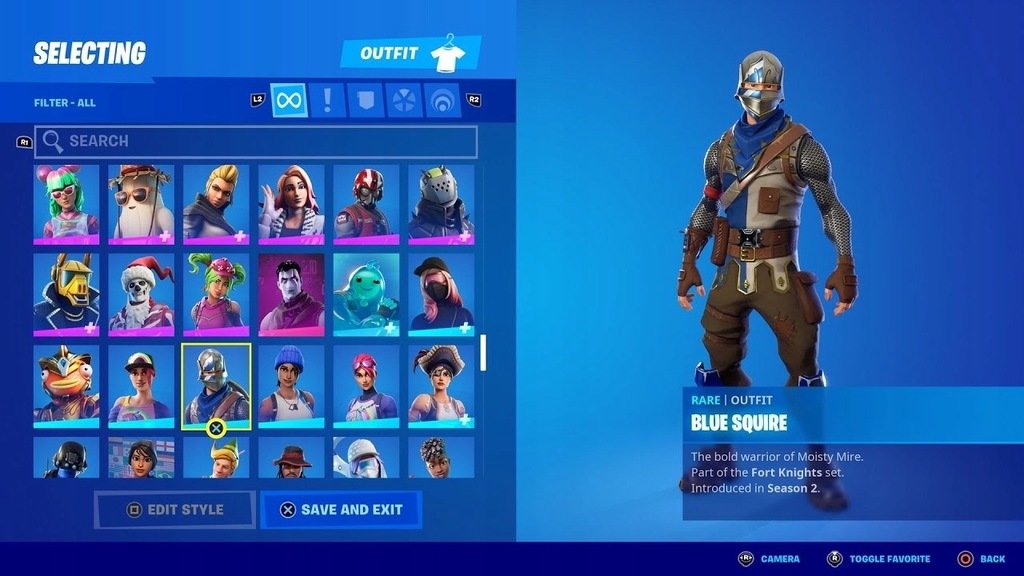 KONTA FORTNITE OG SKINY (BLACK KNIGHT,TRAVIS) PSC 13123013343
