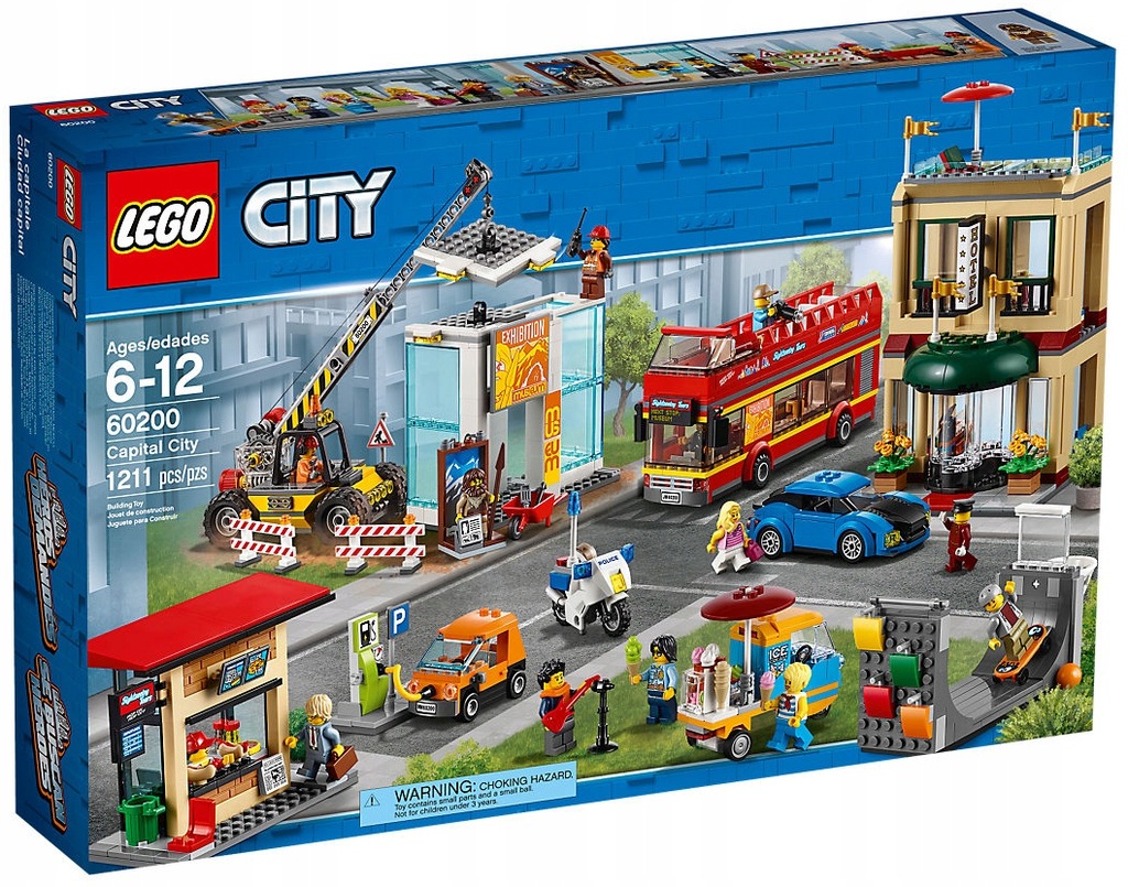 NOWOŚĆ! LEGO CITY 60200 Stolica /SKLEP WROCŁAW