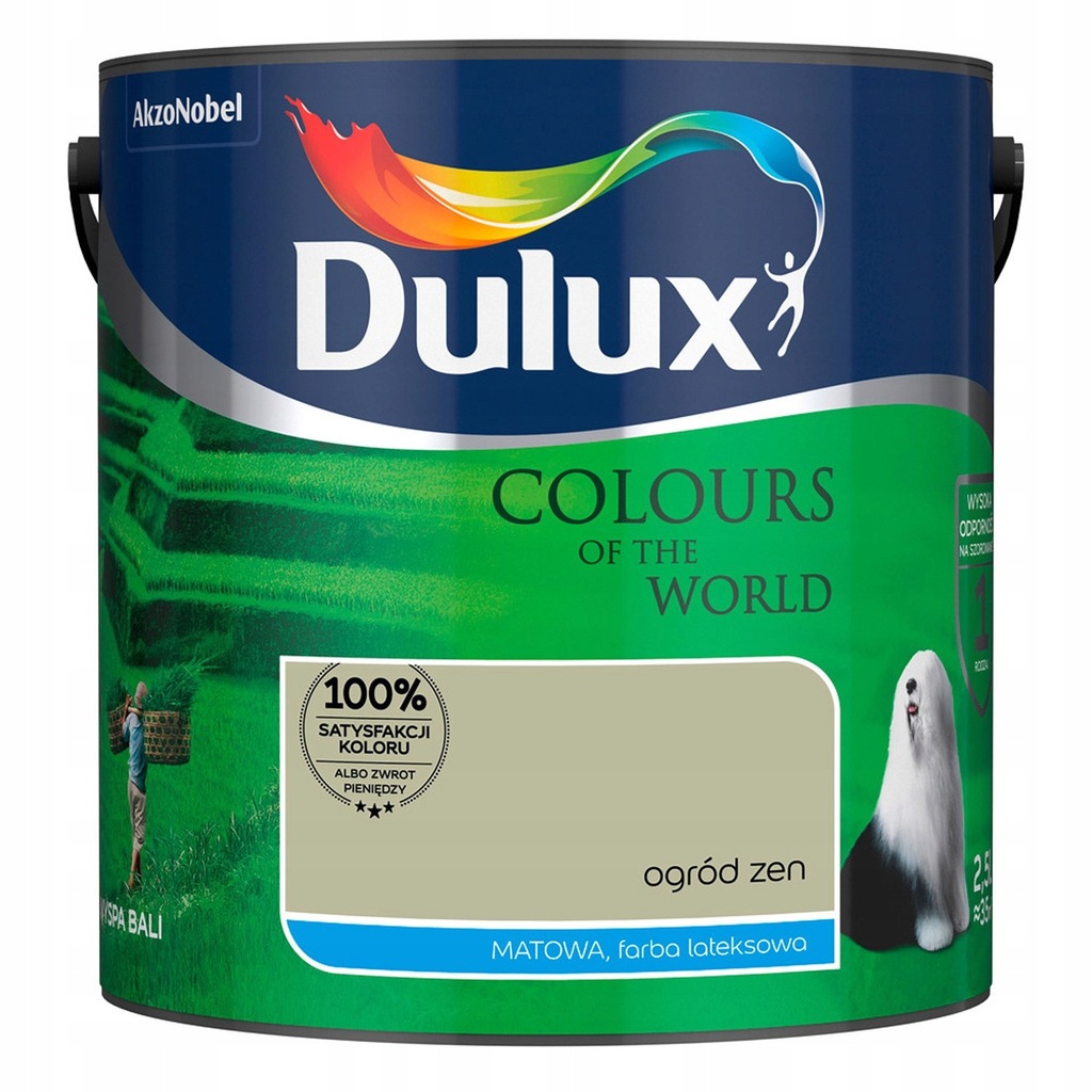 FARBA Dulux Kolory Świat 2,5L Ogród zen 8278547226 oficjalne