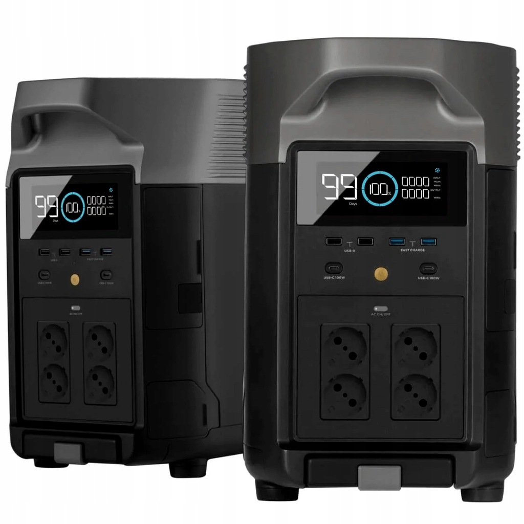 Przenośna stacja zasilania EcoFlow Delta PRO 4500W 12564688861