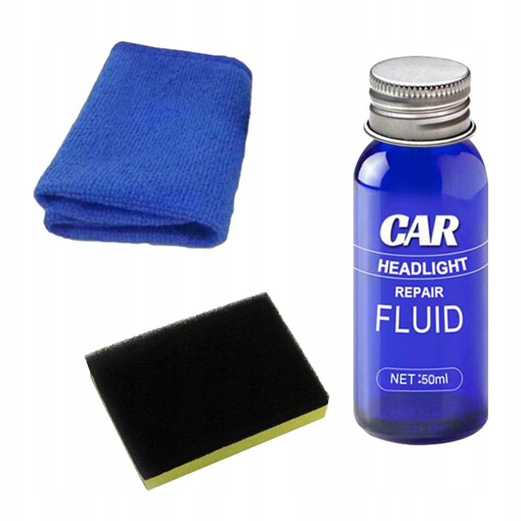 Headlight Polish Liquid, Headlight Cleaner, 50ml 13926936579 oficjalne archiwum Allegro