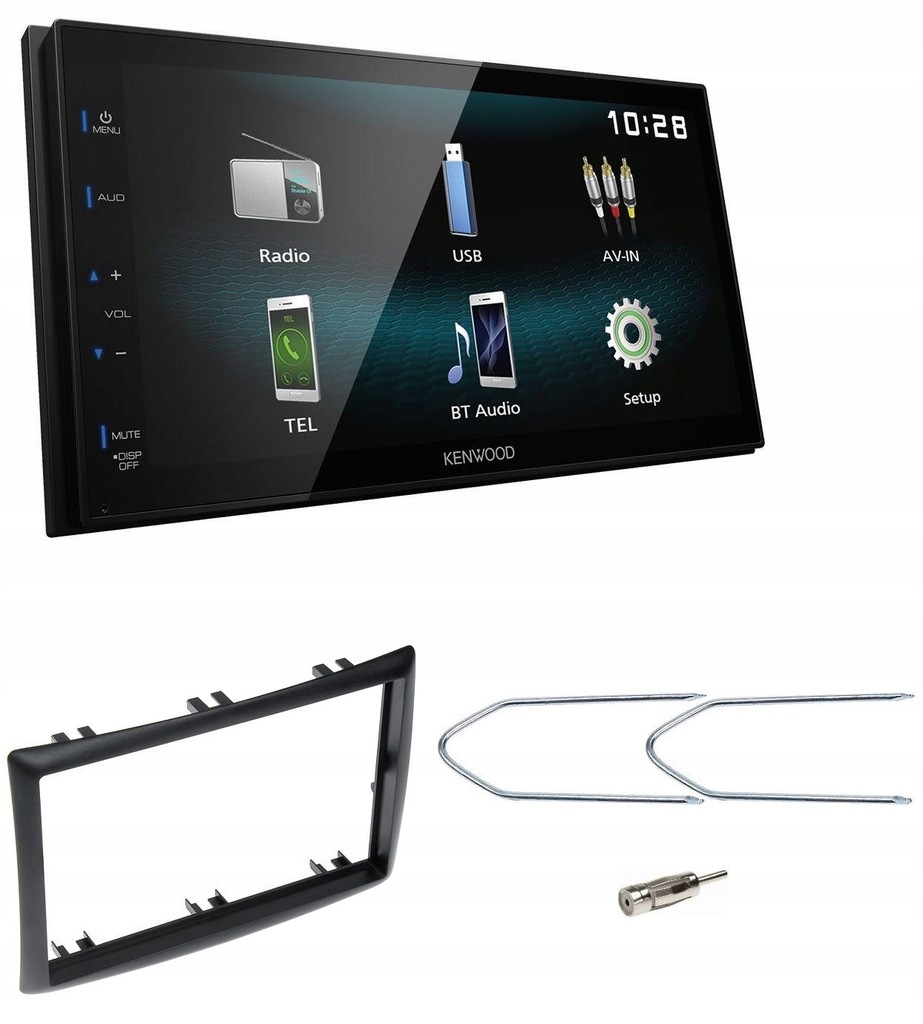 KENWOOD DMX120BT Radio Mirroring RENAULT MEGANE 2 8888137484