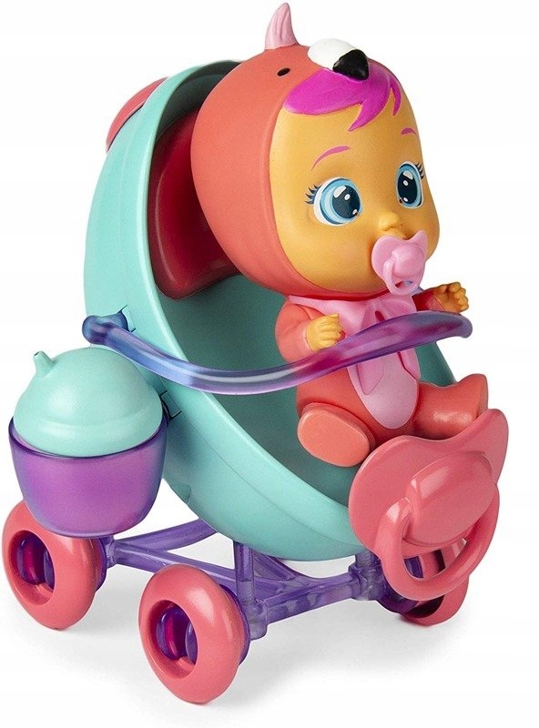 Cry babies płacząca lalka zestaw z wózkiem Tm Toys 8534342257 oficjalne archiwum Allegro