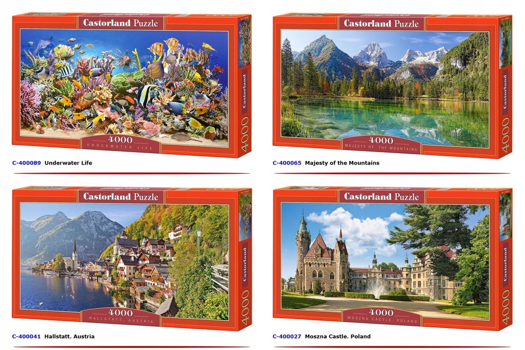 CASTORLAND Puzzle 4000 el. wybierz wzór CAS007 8919722777 oficjalne