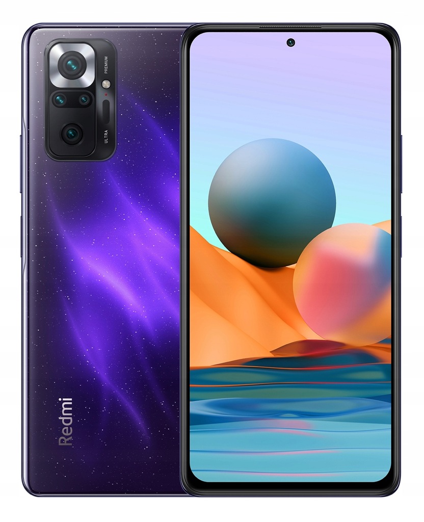Smartfon Xiaomi Redmi Note 10 Pro 8/128GB FIOLET 12195432938