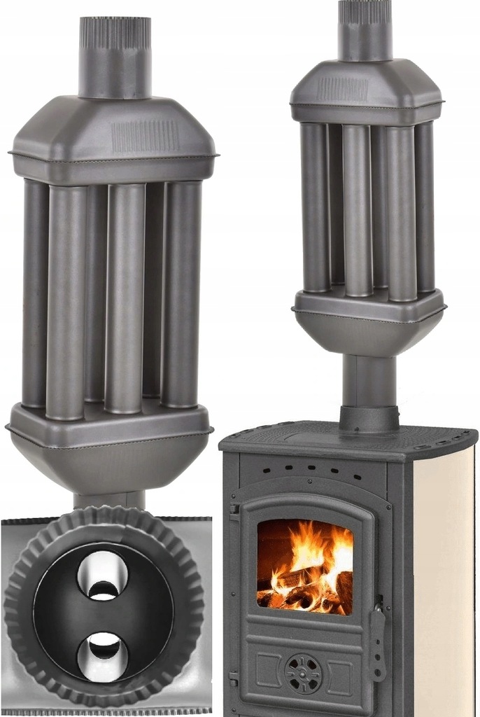 WYMIENNIK CIEPŁA RADIATOR DO PIEC KOZA KOMINEK 120 11935245303