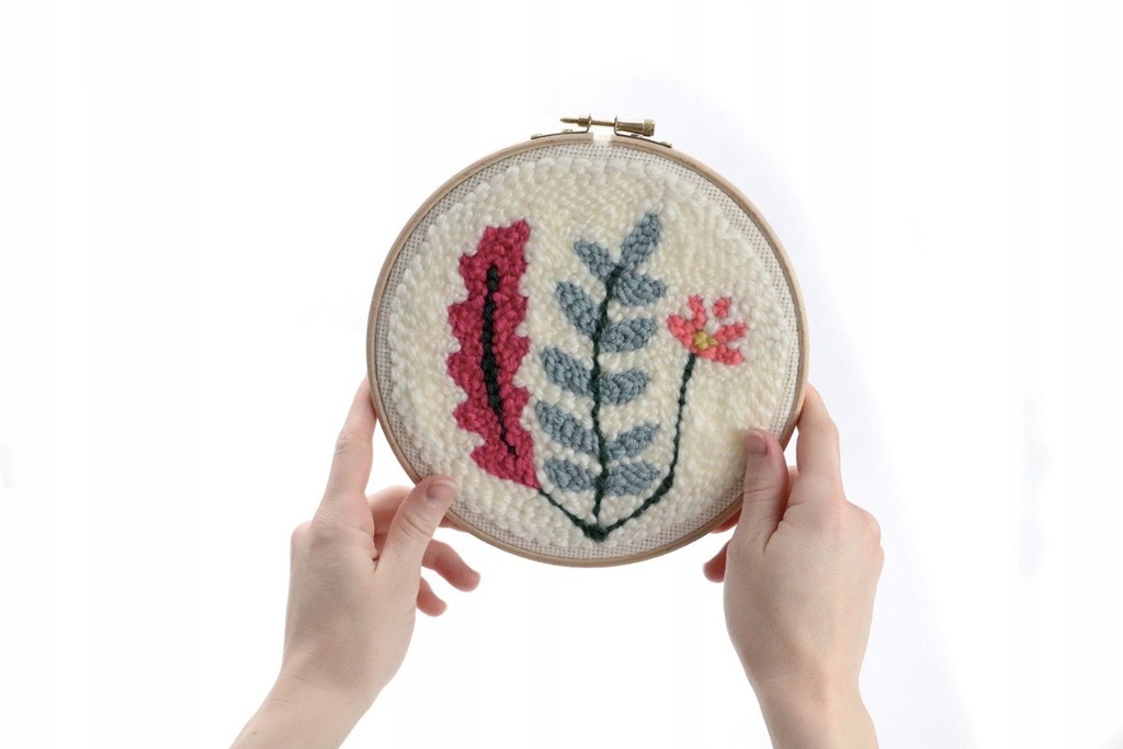 Zestaw do haftowania Punch Needle Rośliny 12837617336 oficjalne