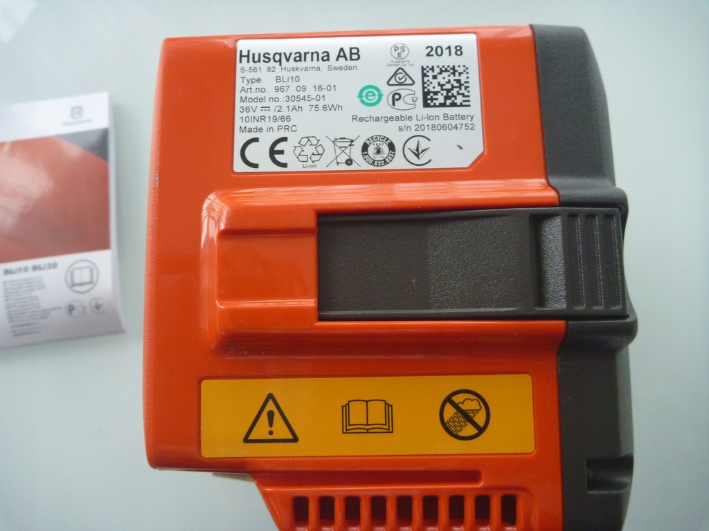 Bateria Husqvarna BLi 10-nowa - 8917826488 - oficjalne archiwum Allegro