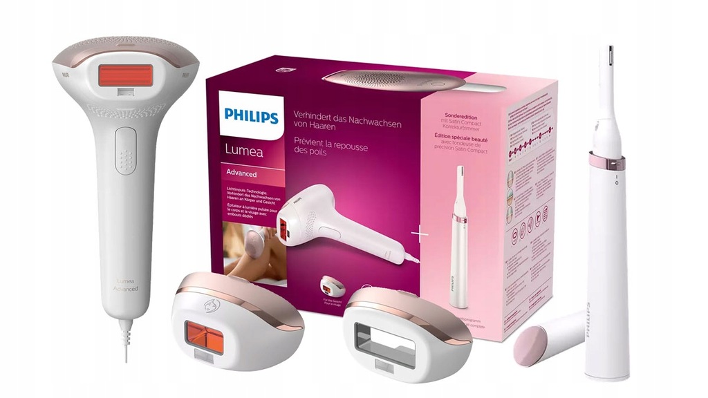 Depilator laserowy Philips Lumea BRI921 + trymer 12642602529