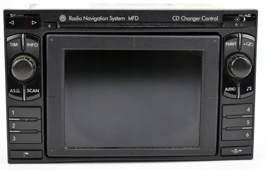 VW PASSAT B5 T5 GOLF IV RADIO NAWIGACJA KOD PL MFD 12763279020