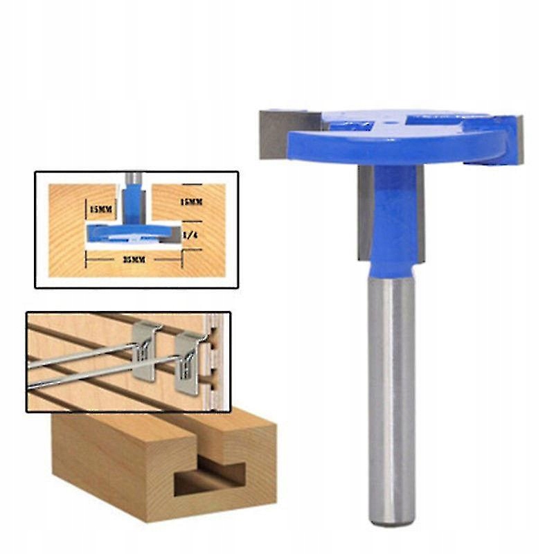 1/4inch Shank T Slot Router Bit Ttrack Woodwork 12758996419