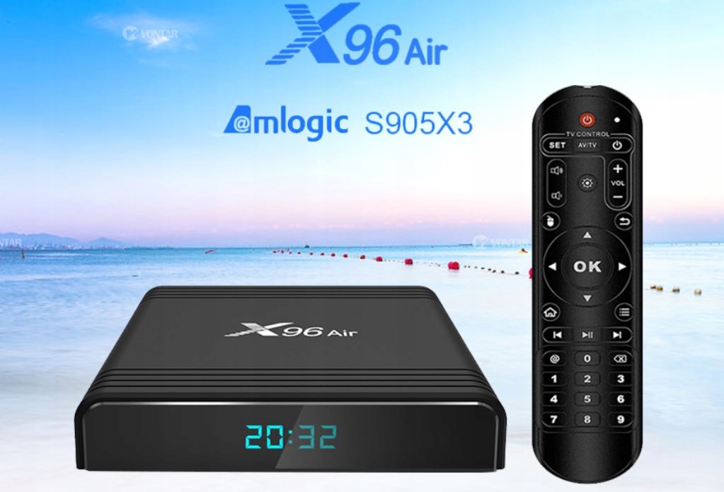 Smart tv box X96 Air 8k 2gb 16gb Android 9 S905X3 8949350217